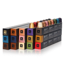 Nespresso【11.11抢先购】奈斯派索胶囊咖啡意式浓缩黑咖啡瑞士进口0糖 全明星150颗567元 (券后省30)
