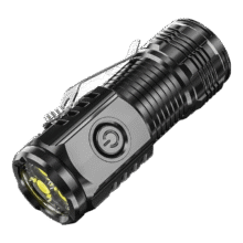 摩托车手电便携强光远射防身户外迷你三眼怪兽AX360 1个三眼怪兽手电筒多档调节+背夹便携1元