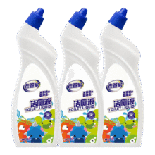 老管家洁厕灵液 除垢清香型500ml*3瓶4.9元(1.63元/瓶)