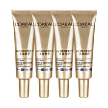 L'OREAL PARIS 巴黎欧莱雅 小金管防晒霜15ml*4券后40.9元