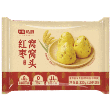 七鲜私厨 红枣窝窝头330g、10只6.9元包邮（需试用）