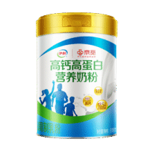 伊利X京觅高钙高蛋白营养奶粉  成人奶粉 中秋礼品 营养品 618g34.9元（需领券）