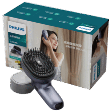 飞利浦（PHILIPS）智能按摩梳头部按摩器经络梳精油雾养柔顺头部按揉放松仪器无线送老婆男女友中秋节生日礼物5301H369元 (券后省30)