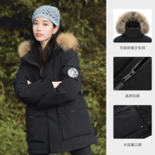 骆驼（CAMEL）户外羽绒服冬季新款男女款035拒水绒工装派克服加厚保暖外套1013.4元 (券后省40)