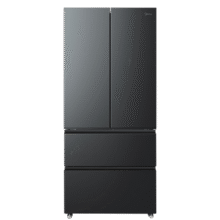 新品预售：Midea 美的 60cm超薄 501法式多门四开门 电冰箱 BCD-501WFPM(Q)2687.2元包邮