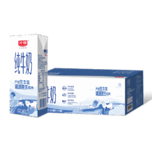光明 纯牛奶营养早餐奶浓醇营养餐伴侣家庭量贩中秋礼盒 200ml*24盒33.9元