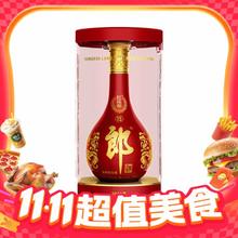 京东PLUS：郎酒 红花郎15 53度 酱香型白酒 500mL 1瓶装券后300元