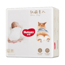 好奇（Huggies）软萌星人柯基裤纸尿裤L32片(9-14kg)219元