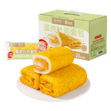 PLUS：卡尔顿 双倍肉松蛋皮吐司800g17.91元包邮（需领劵+试用）