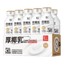 轻上【中秋礼品】轻上苹果黄芪水免熬煮植物饮料即饮解腻果茶饮品整箱 厚椰乳220ml*6瓶29.9元 (券后省30)