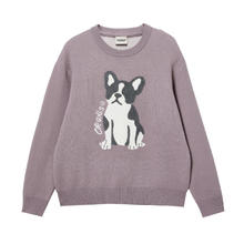 JACK&JONES 杰克琼斯 秋冬季毛衣男士雪尼尔法斗狗宽松休闲圆领针织打底衫券后206.6元