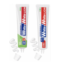 狮王white&white美白 清新超值1 1牙膏 120g 2支12.6元