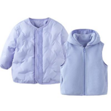 再降价：Mini Bala 迷你巴拉巴拉 可拆卸马甲羽绒服两件套 100cm122元