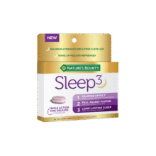 自然之宝高浓度褪黑素sleep睡眠片10mg*30片 美国原装进口 速释非软糖 重度失眠1瓶体验装|高浓度快速入睡114元 (券后省5)