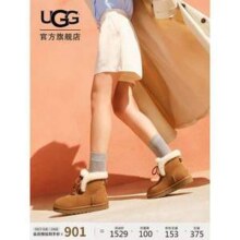 UGG 2025年秋季新款 经典新奇系列mini波西雪地靴 1174576新低724.55元包邮
