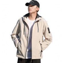 真维斯（JEANSWEST）夹克春秋季男士外套 卡其色 XL71.2元