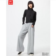 15日20点：优衣库 女装运动宽腿裤 479620