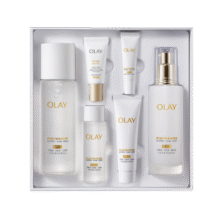 玉兰油（OLAY）全新美白水乳液补水保湿抗糖化妆品爽肤水护肤品套装生日礼物女449.4元 (送赠品,券后省20,月销1000+)