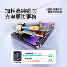 闪魔 iphone数据线券后5.9元