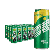 可口可乐（Coca-Cola） 雪碧柠檬味 摩登罐汽水 含汽饮料 330ml*24罐  整箱装 雪碧 330ml*24瓶42.9元 (券后省7)