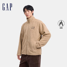 Gap 盖璞 男女装字母logo加绒立领卫衣 保暖休闲风外套116元