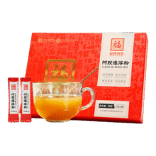 福牌阿胶 即食阿胶速溶粉90g礼盒装 小红条阿胶粉送女友中秋节礼物东阿镇 3g*30袋（阿胶添加90%）178元 (每满300减30,券后省50)