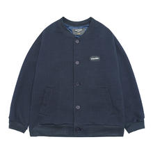 ACTUP 吕小虎棒球服外套复古休闲开衫 藏青色 XL 180/96A