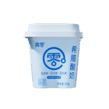 真零希腊酸奶300g*2罐低温酸奶0添加蔗糖0代糖0乳糖 源头直发 包邮45.9元 (券后省20)