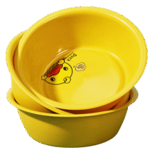 微信小程序：洗脸盆加大加厚 小黄鸭洗脸盆【印花随机】 中号26cm【两件套】3.62元（需领券）