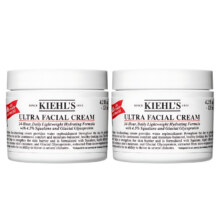 再降价、每天10点：Kiehl＇s科颜氏高保湿面霜125ml*2补水保湿滋润晒后修护乳液乳霜348.87元
