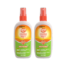 雷达（Raid）欧护基孔肯雅热驱蚊液2瓶 （清爽芦荟100ml*2）花露水 驱蚊水28.9元 (月销6000+)
