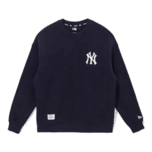NEW ERA纽亦华MLB卫衣男女秋冬运动套头衫NY休闲加绒保暖长袖13338651-M703元 (券后省60)