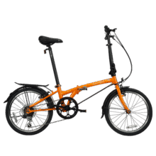 大行（DAHON）折叠自行车20英寸超轻6速通勤折叠单车HAT061 橙色1348元 (券后省50)