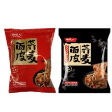 荞麦面皮 110g*4袋 麻酱味4.99元（需领券）