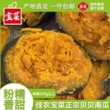 Goodfarmer 佳农 宝菜 板栗贝贝南瓜 净重4.8-5.1斤 单果250g+11.9元包邮