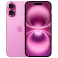 PLUS会员：Apple/苹果 iPhone 16 手机 双卡双待 粉色 128G4574.01元（需领券）