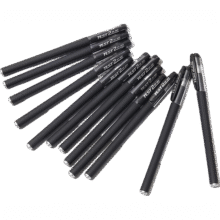 磨砂碳素 中性笔 黑色0.5mm 20支1元（微信小程序领券）