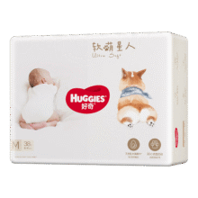 Huggies/好奇 软萌星人 M码 纸尿裤 38片281.2元（合35.15元/件）