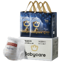 PLUS：babycare 皇室狮子王国 XXL码 拉拉裤 27片*2包 共52片折44.8元/包，合89.75元/件，共179.5元（每件返40元超市卡后）