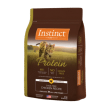 INSTINCT天然百利高蛋白猫粮进口鸡肉全猫幼猫粮10磅/4.5kg600元 (券后省20,月销3000+)