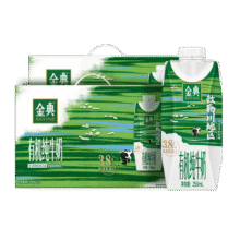 金典有机纯牛奶梦幻盖 3.8g乳蛋白 原生高钙 牛奶整箱中秋礼盒 7月产 有机纯牛奶梦幻盖250ml*10盒*2箱150元 (满99减20,券后省10,月销1000+)