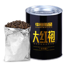 中闽裕品 大红袍茶叶武夷岩茶浓香型乌龙茶 罐装100g7.9元包邮