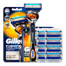 吉列（Gillette）锋隐致顺剃须刀手动刮胡刀胡须刀头锋速5层刀片 【五层升级】致顺 4刀头64.73元