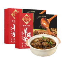老诚一锅 羊蝎子火锅速食火锅食材涮锅底料生鲜熟食1.2kg*2盒装夜宵 羊蝎子微辣*2209.9元 (每满209减130)