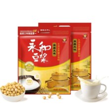 永和豆浆 无蔗糖原磨豆浆粉 480g*2袋19.16元（需领券）