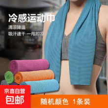 【全网爆款】冷感运动毛巾 随机颜色1条 30*80cm（通用尺寸）1.49元