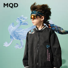 MQD 马骑顿 男童棒球外套国风刺绣上衣券后139元