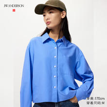 UNIQLO 优衣库 女装/男女同款牛津纺箱型衬衫/衬衣合作款25秋冬479974 479974/64湖蓝色 M163.18元