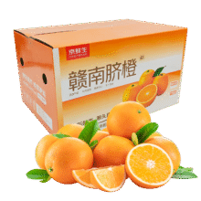 京鲜生 江西赣南脐橙 净重4.5斤 单果150g+ 源头直发包邮14.9元（需领券）
