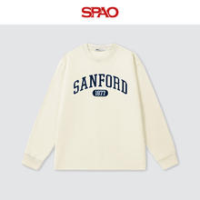SPAO 男女款2025年秋季新款纯棉上衣 多款可选